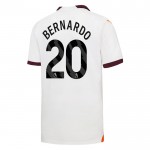 Günstige Fußballtrikots Manchester City Bernardo 20 Kinder Auswärtstrikot 2023-24 Kurzarm